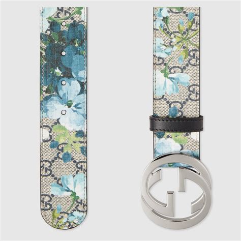 gucci flower belt blue|gucci belt female health.